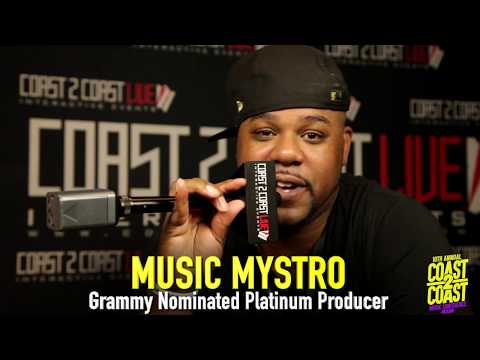 Grammy Nominated Producer Music Mystro at the Coast 2 Coast Music Conference 2017.