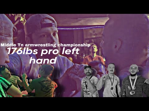 176lbs pro left hand- Middle Tennessee armwrestling championship