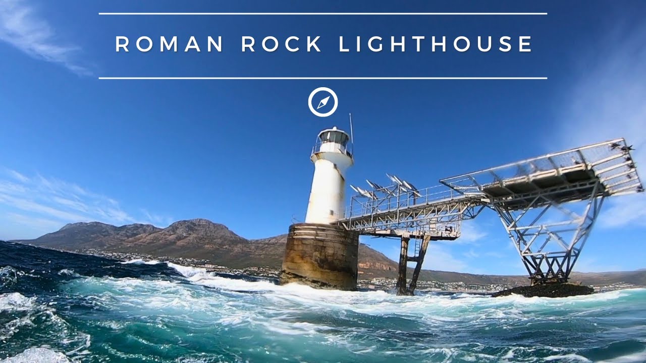 Close up views of paddling past the Roman Rock Lighthouse.
