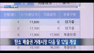 탄소 배출권 거래시장 다음 달 12일 개설 / YTN 사이언스