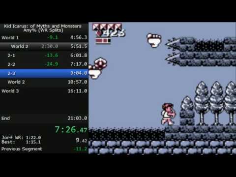 Kid Icarus: of Myths and Monsters (GB) Any% World Record in 19:39