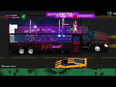 Party Hard Speedrun - Party Bus: Ninja% (11.86) (WR)