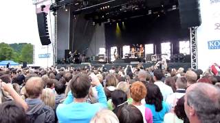 preview picture of video 'Silbermond Openair in Sigmaringen 2009 -live HD 720p'