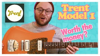 Video thumbnail for Trent Guitars Model 1 Unbox, Review & Comparison to Fender & Gibson by DadTimeJamTime