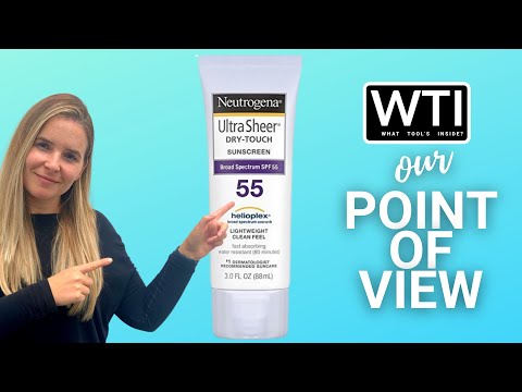 Neutrogena Ultra Sheer Sunscreen Lotion - WTI product video review