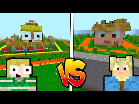 MIKKEL vs EMIL // Hvem kan bygge den SIKRESTE BASE I Minecraft?!