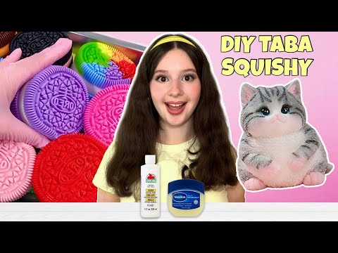 Ich habe zu Hause ein Taba Squishy gemacht! 😱😳 *Einfaches DIY Taba Squishy Tutorial*