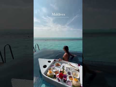 Taj Exotica Resort & Spa Maldives | A boatload of breakfast with a boatful of the best ocean views