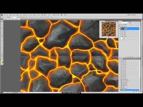 Tiling Texture - Lava
