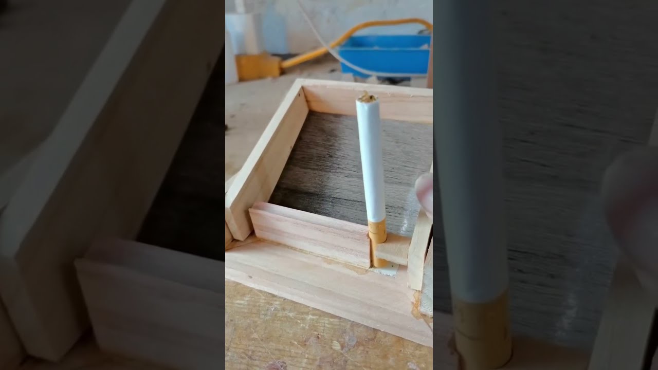 Watch video Wood Working- Cigarette Dispenser Box … #woodworking #handmade #shorts Now Wood Working- Cigarette Dispenser Box … #woodworking #handmade #shorts