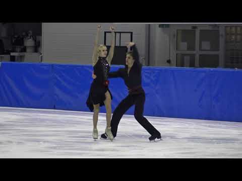 Four Nationals Championships 2019: Anna Yanovskaya and Adam Lukacs (HUN) - ID Sen Rhyt D.