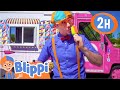 Blippi Explores An Ice Cream Truck 2 HOURS OF BLIPPI FULL EPISODES Blippi Toys