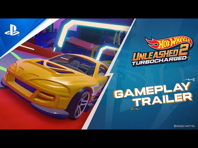 Titulný obrázok Youtube videa s názvom Hot Wheels Unleashed 2 - Turbocharged - Gameplay Trailer