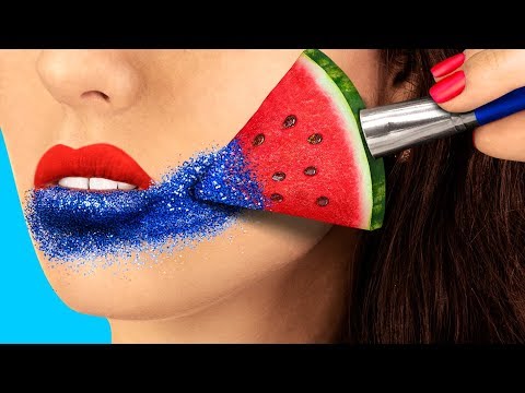 7 DIY Weird Makeup Ideas / Makeup Pranks Video