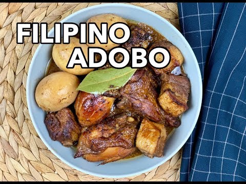 TWICE COOKED CHICKEN AND PORK ADOBO | FILIPINO ADOBO RECIPE