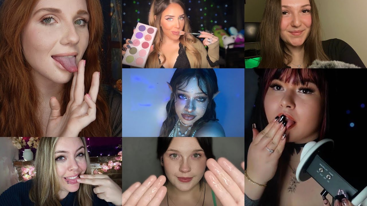 ASMR COLLAB | Spit Painting with the Girls 💅🏻 (guaranteed tingles) ✨