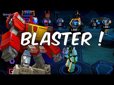 4 STAR BLASTER GAMEPLAY! - Transformers: Forged To Fight