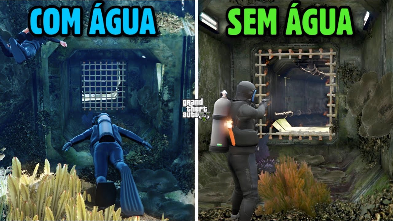 COMO SÃO AS MISSÕES com MOD SEM ÁGUA no GTA 5