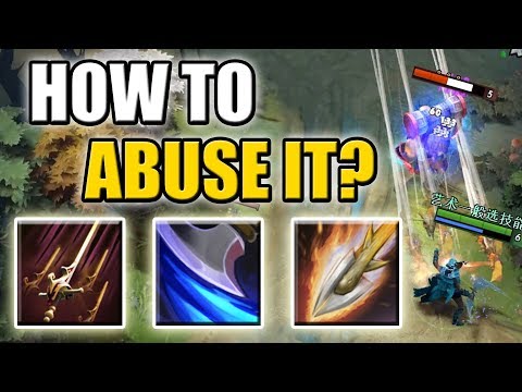 Ranged Phantom Assasin with Quadruple Mana Burn [How to Abuse it?] Dota 2 Ability Draft