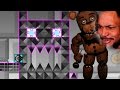 FNAF DUBSTEP G DASH LEVEL YES PLS Geometry Dash 2 0 12