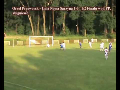 Orzeł Przeworsk - Unia Nowa Sarzyna 1-3 1/2 Finału wojewódzkiego Pucharu Polski
