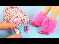 3 MİNYATÜR BARBIE EŞYASI ~ Telefon Kılıfı, Pembe Bot, Sırt Çantası Nasıl Yapılır ~ 5 Dakikada Hallet