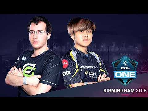 Dota 2 - OpTic Gaming vs. Mineski - Game 1 - Group C Winners' Match - ESL One Birmingham 2018 Day 1