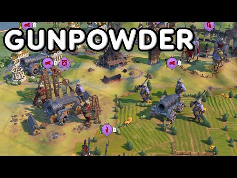 Using GUNPOWDER to DESTROY the Ottoman Empire - Civ 6 Persia TSL