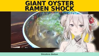 Botan's Hokkaido Ramen Tour: Giant Kushiro Oysters Shock Her【Hololive】