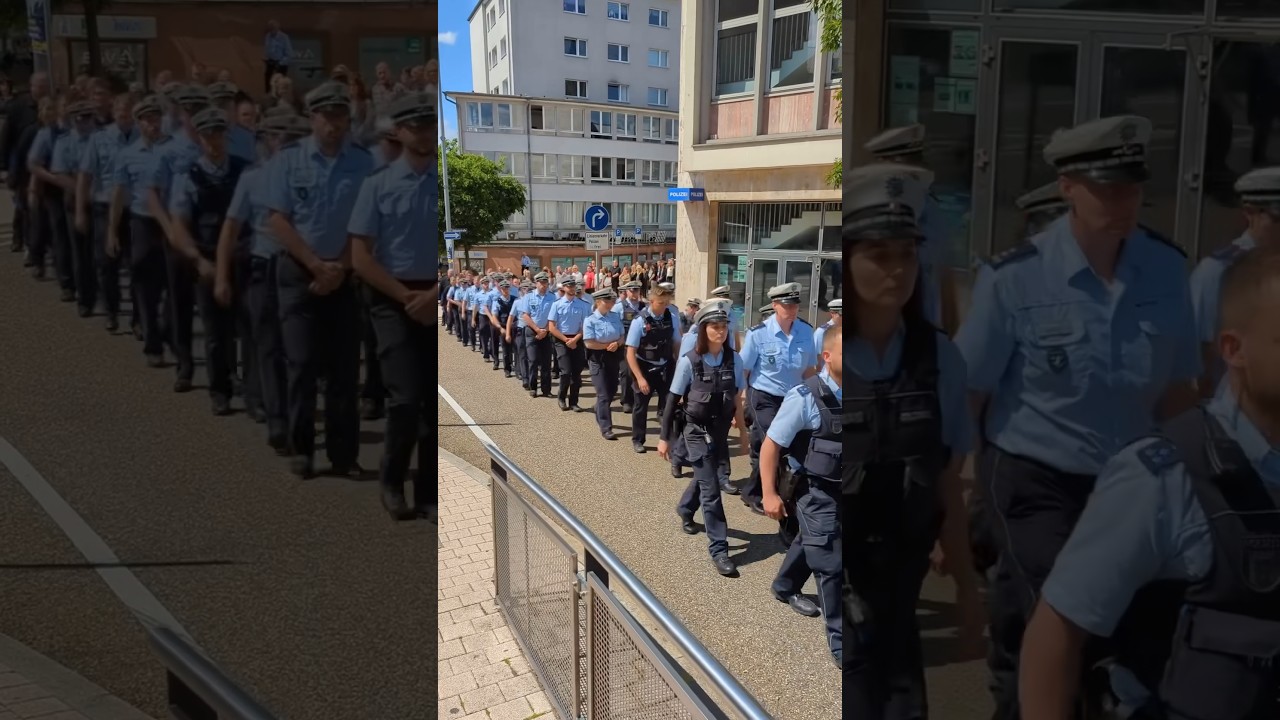 🕊️ Pforzheimer Polizei trauert um verstorbenen Kollegen nach Mannheimer Messerattacke #pznews