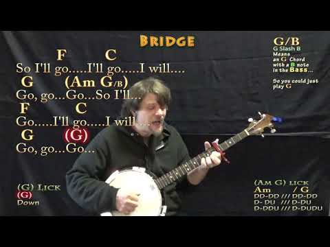 Happier (Marshmello) Banjo Cover Lesson with Chords/Lyrics - Capo 5th