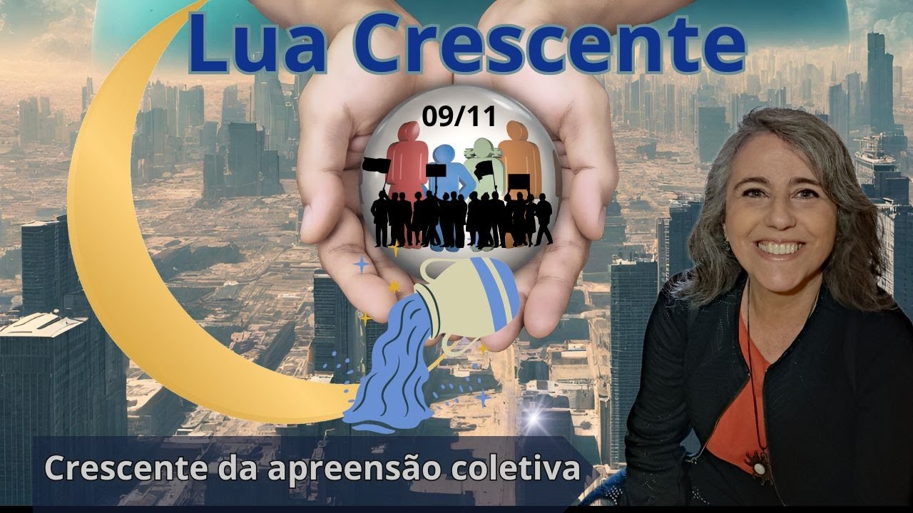 Lua Crescente em Aquário - Crescendo a apreensão | Astrologia em Foco