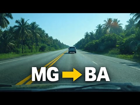 🔥 PARTIU ESTRADA| De MONTE AZUL–MG a GOVERNADOR MANGABEIRA –BA 🚘🌴