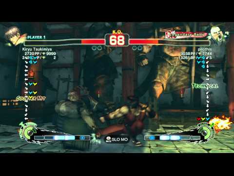 SSFIVAE~ Guy (Kiryu Tsukimiya) vs.  Rufus (pilothis) HD