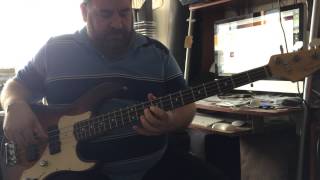 Marco Panascia: Electric Bass solo- Blues in F
