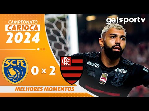Gols e lances de Sampaio Corrêa - RJ x Flamengo