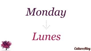 Basic Spanish | Lesson 18 | Days of the week (Friday, Saturday, Sunday)