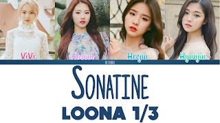 LOOΠΔ (LOONA) 1/3 – SONATINE (알 수 없는 비밀) Color Coded Lyrics HAN/ROM/ENG