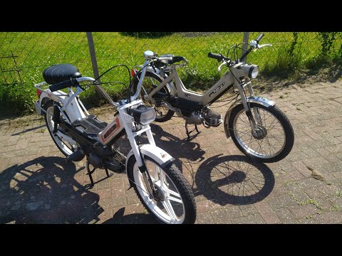 Puch Maxi N S Die Gegenüberstellung im Vergleich. #Puchmaxi #Puch #E50 #Bing #1:50