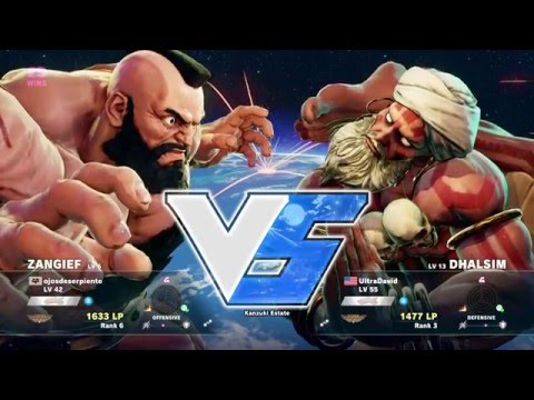 Best Zangiefs So Far: SFV, SnakeEyez & FightMoney (Zangief) v UltraDavid (Bison Dhalsim Fang)
