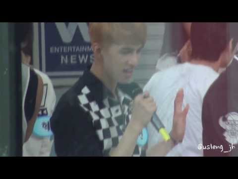 130801 엠넷와이드 VIXX오픈스튜디오 KEN직캠-소중한 사랑을 선물해준 재환이에게..♥