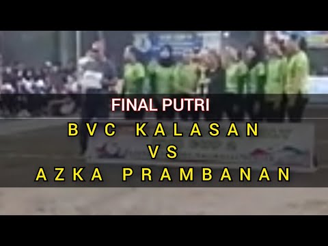 BVC Kalasan VS AZKA Prambanan || KVB CUP 2 KLATEN || Final putri.