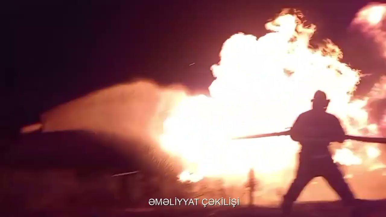 Bakı–Quba yolunda yanacaq maşını aşıb VİDEO