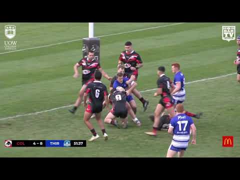 2019 IDRL Reserve Grade Round 8 Highlights - Collegians vs Thirroul Butchers