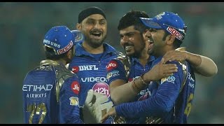IPL 2017 - Mumbai Indians beat Delhi Daredevils by 146 runs