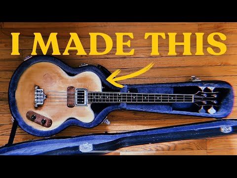 I couldn't afford my dream bass, so I built it ⚡️