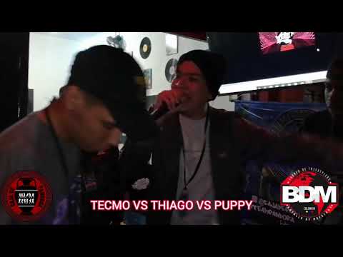 BDM FINAL REGIONAL CALI - 1ERA RONDA (THIAGO VS PUPPY VS TECMO)