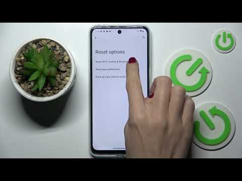 How to Reset Network Settings on Motorola Moto G23 / Restore Default Network Settings
