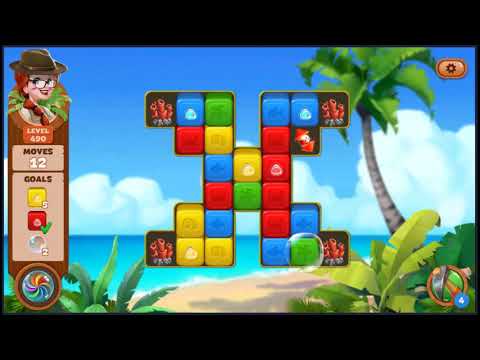 Lost Island Blast Adventure Level 490 - NO BOOSTERS 🏝️ | SKILLGAMING ✔️