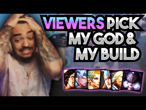 I Let My Viewers Pick My Gods and Builds in Ranked Joust... Again. - Smite